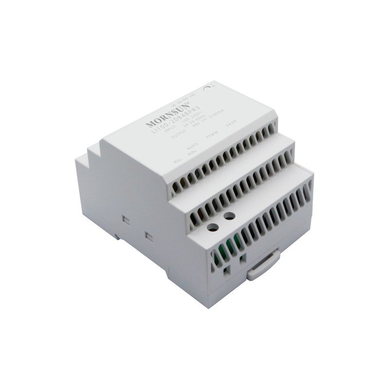 100W 15V 6.5A 85-264VAC/120-370VDC Carril DIN Fuente de alimentación conmutada