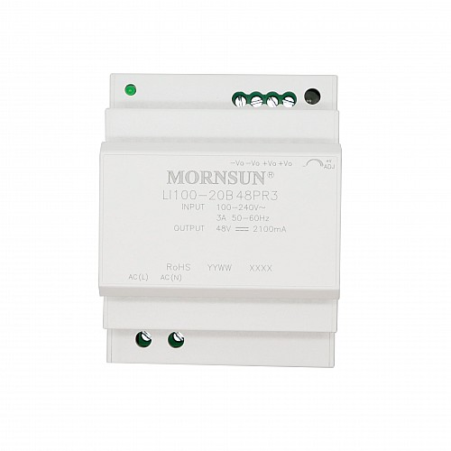 100W 24V 4.2A 85-264VAC/120-370VDC Carril DIN Fuente de alimentación conmutada