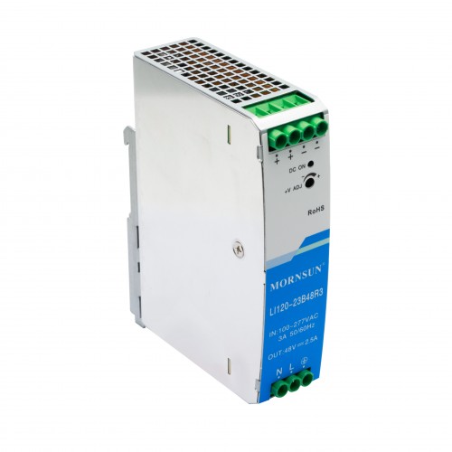120W 24V 5.0A 85-305VAC/120-430VDC Carril DIN Fuente de alimentación conmutada