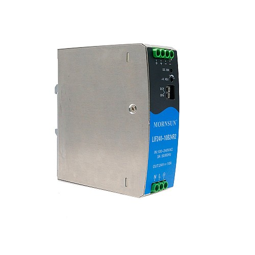 240W 24V 10.0A 85-264VAC/120-370VDC Carril DIN Fuente de alimentación conmutada con función PFC
