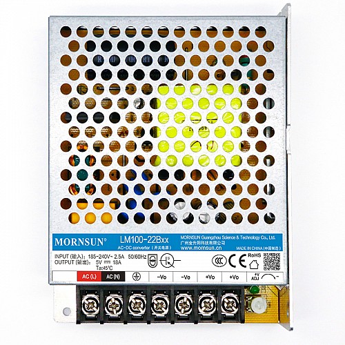 100W 15V 7.0A 165-264VAC/200-370VDC Fuente de alimentación conmutada 100W 15V 7.0A 165-264VAC/200-370VDC Fuente de alimentación conmutada