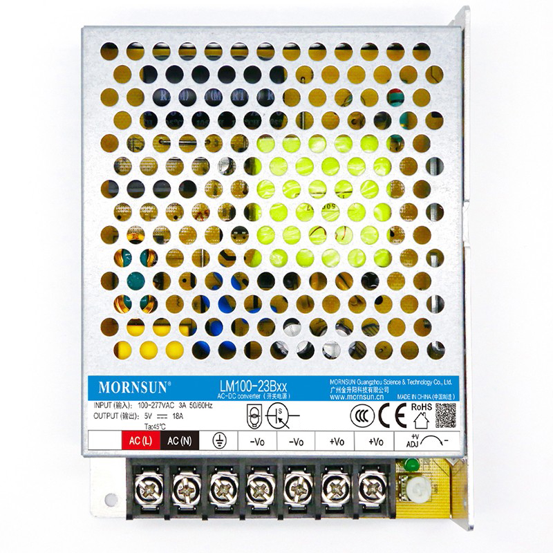 100W 24V 4.5A 85-305VAC/120-430VDC Fuente de alimentación conmutada