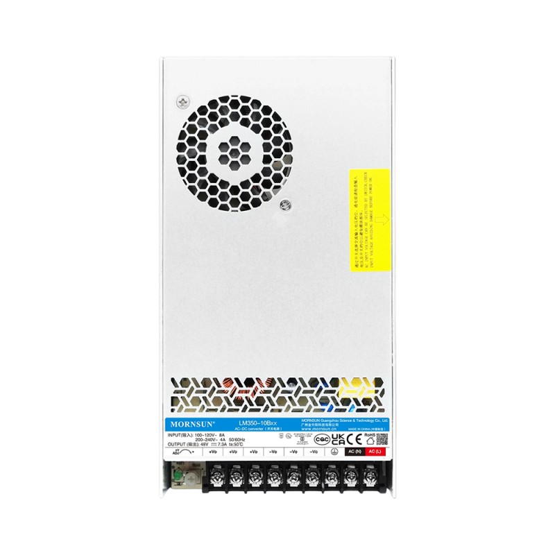 350W 5V 60.0A 90-132VAC/180-264VAC/240-370VDC Fuente de alimentación conmutada