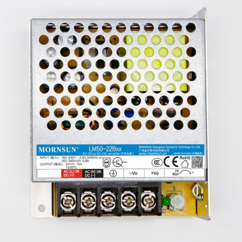 50W 36V 1.45A 165-264VAC/180-370VDC Fuente de alimentación conmutada