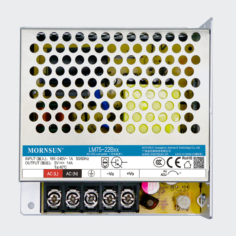 75W 24V 3.2A 165-264VAC/200-370VDC Fuente de alimentación conmutada