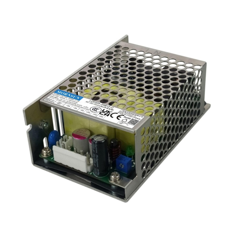 225W 18V 12.5A 85-264VAC/120-370VDC Fuente de alimentación conmutada con función PFC y refrigeración natural y forzada