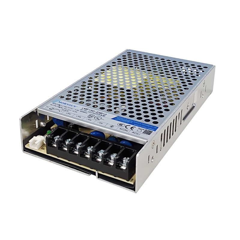 150W 24V 6.3A 85-305VAC/120-430VDC Fuente de alimentación conmutada con función PFC