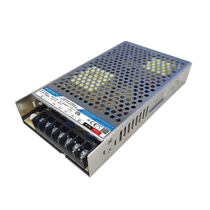 200W 36V 5.6A 85-305VAC/120-430VDC Fuente de alimentación conmutada con función PFC