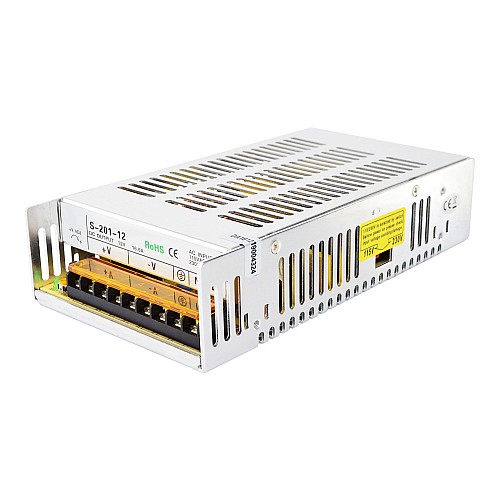 201W 12V 16.5A 115/230V Fuente deAlimentación conmutada Kits de enrutador CNC de motor pasoA paso 201W 12V 16.5A 115/230V Fuente deAlimentación conmutada Kits de enrutador CNC de motor pasoA paso