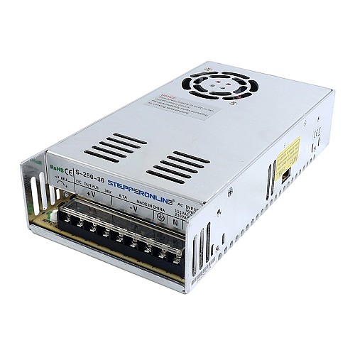 250W 36V 6.90A 115/230V Fuente de Alimentación conmutada Kits de enrutador CNC de Motor paso a paso 250W 36V 6.90A 115/230V Fuente de Alimentación conmutada Kits de enrutador CNC de Motor paso a paso