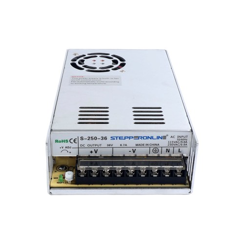 250W 36V 6.90A 115/230V Fuente de Alimentación conmutada Kits de enrutador CNC de Motor paso a paso 250W 36V 6.90A 115/230V Fuente de Alimentación conmutada Kits de enrutador CNC de Motor paso a paso