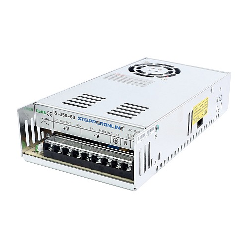350W 60V 5.9A 115/230V Fuente deAlimentación conmutada Kits de enrutador CNC de motor pasoA paso 350W 60V 5.9A 115/230V Fuente deAlimentación conmutada Kits de enrutador CNC de motor pasoA paso