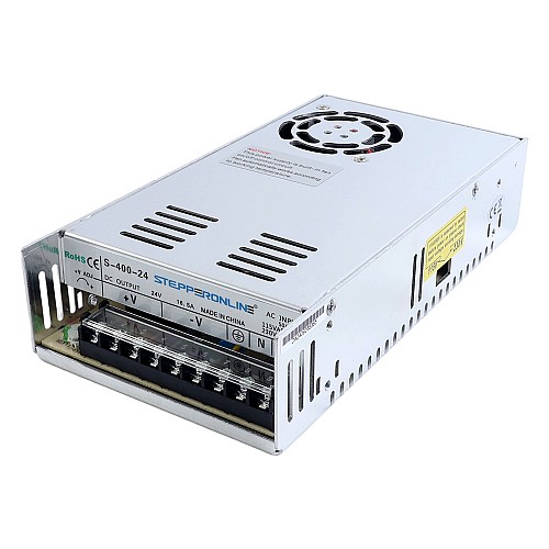 400W 24V 16.7A 115/230V Fuente de Alimentación conmutada Kits de enrutador CNC de Motor paso a paso 400W 24V 16.7A 115/230V Fuente de Alimentación conmutada Kits de enrutador CNC de Motor paso a paso