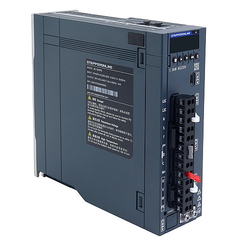 Kit de servomotor de CA serie A6, 1000W, RS485, 3000rpm, 3,18Nm, codificador absoluto de 17 bits IP67 - A6-RS1000H2A1-M17 | StepperOnline Kit de servomotor de CA serie A6, 1000W, RS485, 3000rpm, 3,18Nm, codificador absoluto de 17 bits IP67 - A6-RS1000H2A1-M17 | StepperOnline