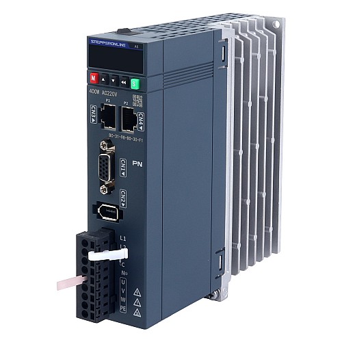 Kit de servomotor de CA PROFINET de 400W serie A6, codificador absoluto de 17 bits, 3000rpm, 1,27Nm, IP67 Kit de servomotor de CA PROFINET de 400W serie A6, codificador absoluto de 17 bits, 3000rpm, 1,27Nm, IP67