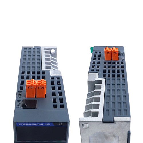 Kit de Motor Servo AC PROFINET Serie A6 400W STO Safe Torque Off 3000rpm 1,27Nm con Freno Encoder Absoluto 17 Bits IP67 - A6-PN400H2B1-M17-STO | StepperOnline Kit de Motor Servo AC PROFINET Serie A6 400W STO Safe Torque Off 3000rpm 1,27Nm con Freno Encoder Absoluto 17 Bits IP67 - A6-PN400H2B1-M17-STO | StepperOnline