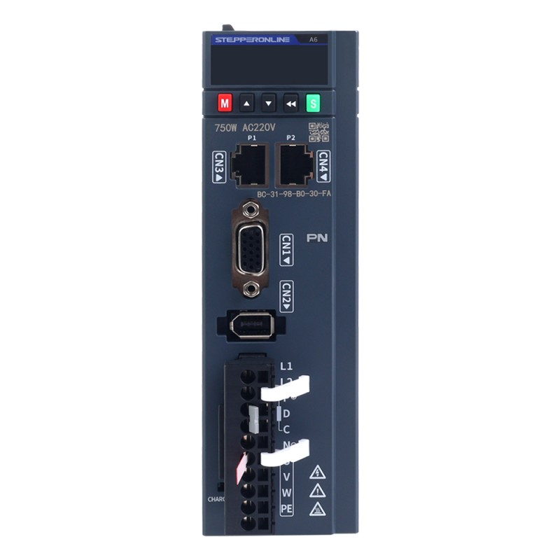 Kit de servomotor CA PROFINET serie A6, 750W, 3000rpm, 2,39Nm, con freno, codificador absoluto de 17 bits, IP67