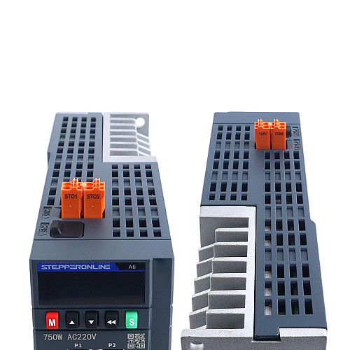 Kit de Motor Servo AC PROFINET Serie A6 750W STO Safe Torque Off 3000rpm 2,39Nm con Freno Encoder Absoluto 17 Bits IP67 - A6-PN750H2B1-M17-STO | StepperOnline Kit de Motor Servo AC PROFINET Serie A6 750W STO Safe Torque Off 3000rpm 2,39Nm con Freno Encoder Absoluto 17 Bits IP67 - A6-PN750H2B1-M17-STO | StepperOnline