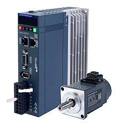 Kit de servomotor de CA EtherCAT de 100W, serie A6, 3000rpm, 0,32Nm, codificador absoluto de 17 bits, IP67