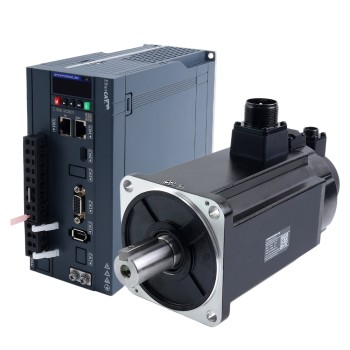 Kit de servomotor AC A6 Serie 2500W EtherCAT 3000rpm 7,96Nm con freno codificador absoluto 17 bits IP67