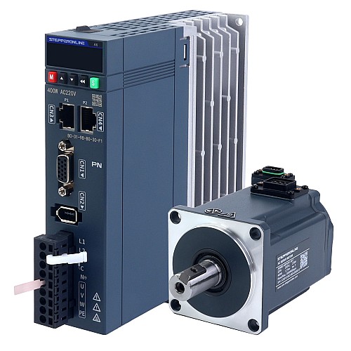 Kit de servomotor de CA PROFINET de 400W serie A6, codificador absoluto de 17 bits, 3000rpm, 1,27Nm, IP67 Kit de servomotor de CA PROFINET de 400W serie A6, codificador absoluto de 17 bits, 3000rpm, 1,27Nm, IP67