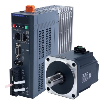 Kit de Motor Servo AC PROFINET Serie A6 750W STO Safe Torque Off 3000rpm 2,39Nm Encoder Absoluto 17 Bits IP67