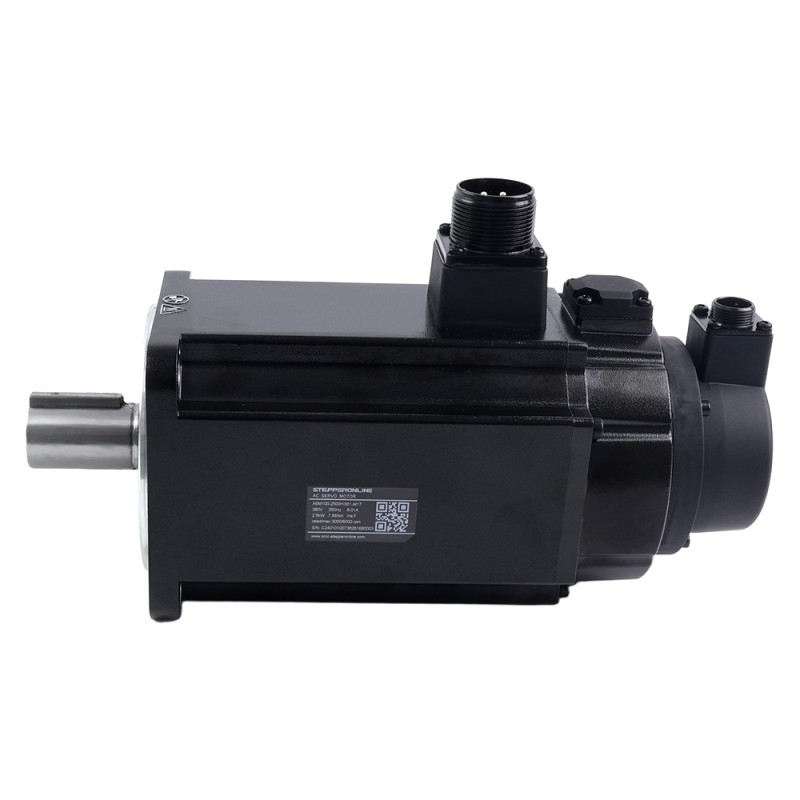 Kit de servomotor AC A6 Serie 2500W RS485 3000rpm 7,96Nm con freno codificador absoluto 17 bits IP67 - A6-RS2500H3B1-M17 | StepperOnline
