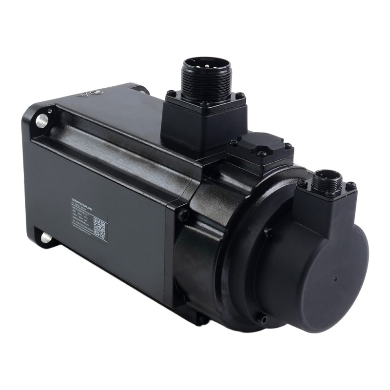 Kit de servomotor AC A6 Serie 2500W RS485 3000rpm 7,96Nm con freno codificador absoluto 17 bits IP67 - A6-RS2500H3B1-M17 | StepperOnline