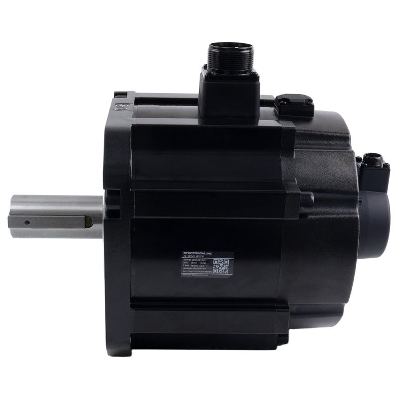 Kit de servomotor AC A6H Serie 2900W RS485 1500rpm 18,60Nm con freno codificador absoluto 17 bits IP67 - A6H-RS2900H3B1-M17 | StepperOnline