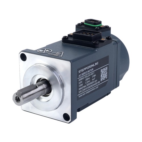 Kit de servomotor de CA RS485 de 100W, serie A6, 3000rpm, 0,32Nm, codificador absoluto de 17 bits, IP67 Kit de servomotor de CA RS485 de 100W, serie A6, 3000rpm, 0,32Nm, codificador absoluto de 17 bits, IP67