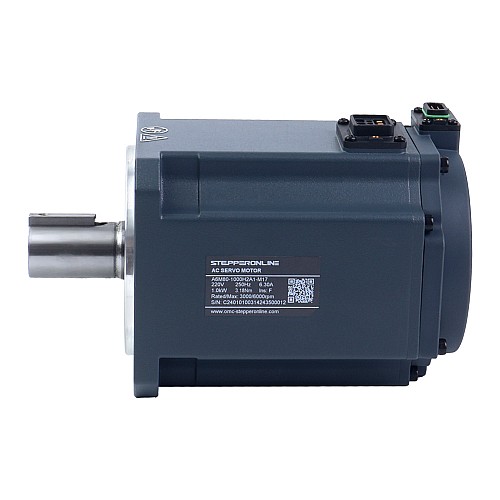 Kit de servomotor de CA serie A6, 1000W, RS485, 3000rpm, 3,18Nm, codificador absoluto de 17 bits IP67 - A6-RS1000H2A1-M17 | StepperOnline Kit de servomotor de CA serie A6, 1000W, RS485, 3000rpm, 3,18Nm, codificador absoluto de 17 bits IP67 - A6-RS1000H2A1-M17 | StepperOnline