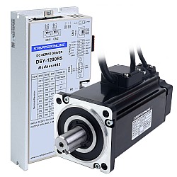 Servomotor de DC RS485 de 1000W serie DSY 24-70VDC 3,20Nm con freno 3000rpm codificador incremental de 17 bits IP65