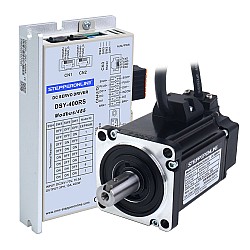 Servomotor de DC RS485 de 400W, serie DSY, 24-70VDC, 1,27Nm, 3000rpm, codificador incremental de 17 bits, IP65