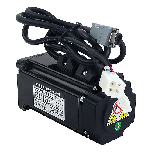 Servomotor de DC RS485 de 400W, serie DSY, 24-70VDC, 1,27Nm con freno, 3000rpm, codificador incremental de 17 bits, IP65