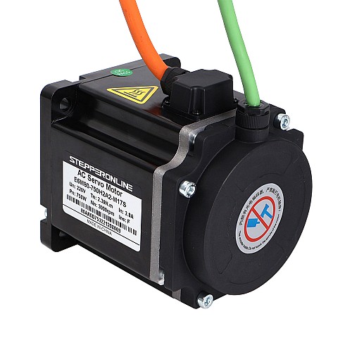 Kit de servomotor de CA de 750W  serie E6 3000rpm 2,39Nm Codificador de 17bits IP65