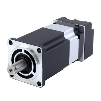 Servomotor de CC integrado IDS Series 400W CANopen/RS485/Pulse 1,27Nm (179,85oz.in) con freno, encoder absoluto de 17 bits