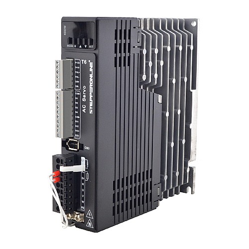 AU a la venta - Kit de servomotor de CA de 400W serie T6 3000rpm 1,27Nm Codificador de 17bits IP65 - AU-T6-RS400H2A3-M17S | StepperOnline AU a la venta - Kit de servomotor de CA de 400W serie T6 3000rpm 1,27Nm Codificador de 17bits IP65 - AU-T6-RS400H2A3-M17S | StepperOnline