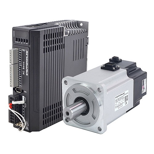 Kit de servomotor de CA de 1000W  serie T6, 3000rpm, 3,18Nm con freno, codificador de 23bits, IP67 Kit de servomotor de CA de 1000W  serie T6, 3000rpm, 3,18Nm con freno, codificador de 23bits, IP67