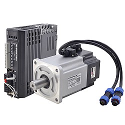 Kit de servomotor de CA de 1000W  serie T6, 3000rpm, 3,19Nm con freno, codificador de 17bits, IP65