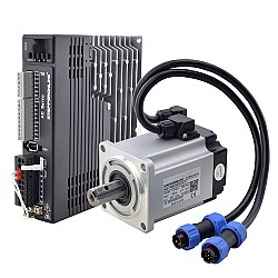 Kit de servomotor de CA de 400W  serie T6 3000rpm 1,27Nm Codificador de 17bits IP65