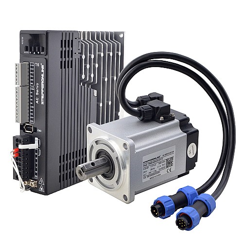 AU a la venta - Kit de servomotor de CA de 400W serie T6 3000rpm 1,27Nm Codificador de 17bits IP65 - AU-T6-RS400H2A3-M17S | StepperOnline AU a la venta - Kit de servomotor de CA de 400W serie T6 3000rpm 1,27Nm Codificador de 17bits IP65 - AU-T6-RS400H2A3-M17S | StepperOnline