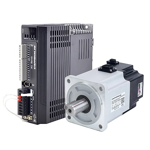 Kit de servomotor de CA de 750W  serie T6, 3000rpm, 2,39Nm con freno, codificador de 23bits, IP67