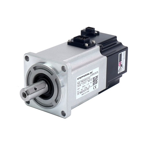 Kit de servomotor de CA de 400W  serie T6, 3000rpm, 1,27Nm con freno, codificador de 23bits, IP67