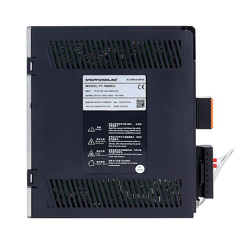 Kit de servomotor de CA de 1000W  serie T7 EtherCAT 3000rpm 3,18Nm Codificador de 23bits IP67 - T7-EC1000H2A1-M23 | StepperOnline