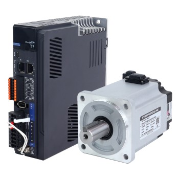 Kit de servomotor de CA de 1000W serie T7 EtherCAT 3000rpm 3,18Nm Codificador de 23bits IP67