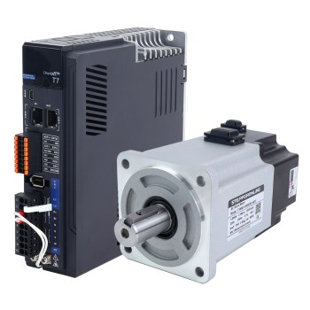 Kit de servomotor de CA de 1000W serie T7 EtherCAT 3000rpm 3,18Nm con freno, codificador de 23bits, IP67