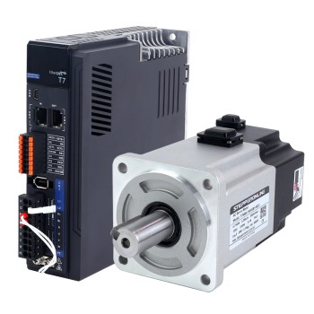 Kit de servomotor de CA de 750W serie T7 EtherCAT 3000rpm 2,39Nm con freno, codificador de 23bits, IP67