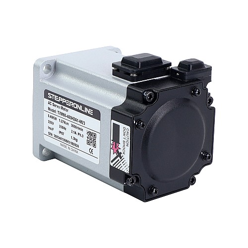 Kit de servomotor de CA de 400W serie T7 EtherCAT 3000rpm 1,27Nm Codificador de 23bits IP67 - T7-EC400H2A1-M23 | StepperOnline Kit de servomotor de CA de 400W serie T7 EtherCAT 3000rpm 1,27Nm Codificador de 23bits IP67 - T7-EC400H2A1-M23 | StepperOnline