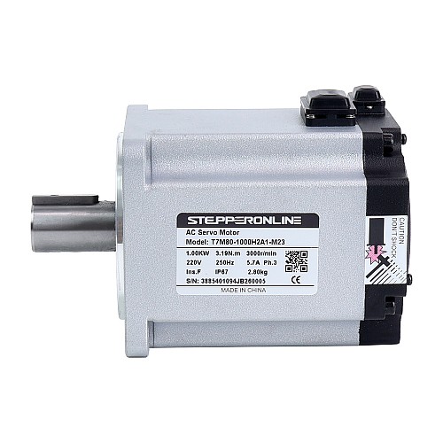 Kit de servomotor de CA de 1000W  serie T7 EtherCAT 3000rpm 3,18Nm Codificador de 23bits IP67 - T7-EC1000H2A1-M23 | StepperOnline