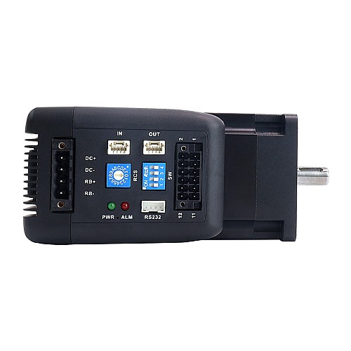 Servomotor CC integrado de 400W 1,27Nm(179,85oz.in) 3000rpm 24-60V CC con Modbus RS485 Servomotor CC integrado de 400W 1,27Nm(179,85oz.in) 3000rpm 24-60V CC con Modbus RS485